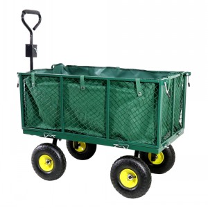 Storr 4 Wheel Garden Trolley Mesh Sides & Fitted Liner